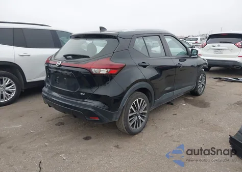 2021 Nissan Kicks Sv Xtronic Cvt из США, поврежденный, VIN 3N1CP5CV4ML477605